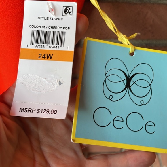 NEW Cece Godet dress - Picture 4 of 7